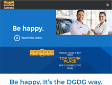 Tablet Screenshot of dgdgcareers.com